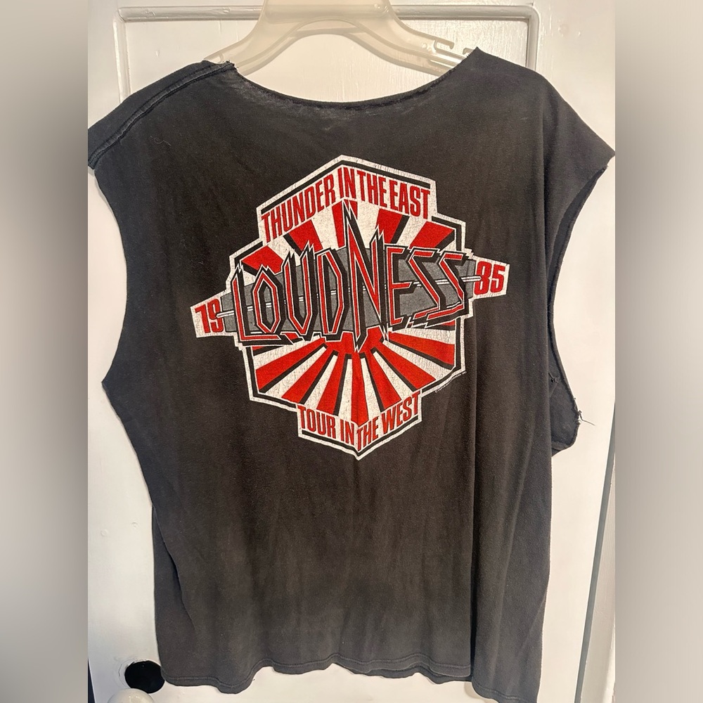 Loudness concert tee vintage 1985